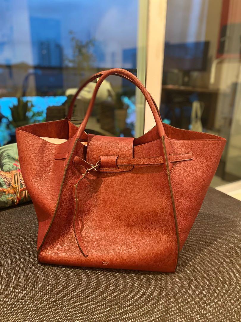 New Authentic Celine Big Bag medium in burgundy