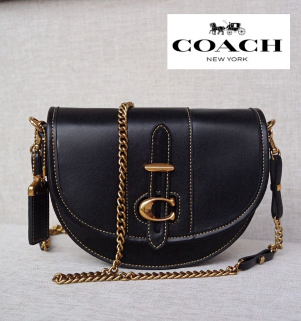 Coach saddle sales 20 black