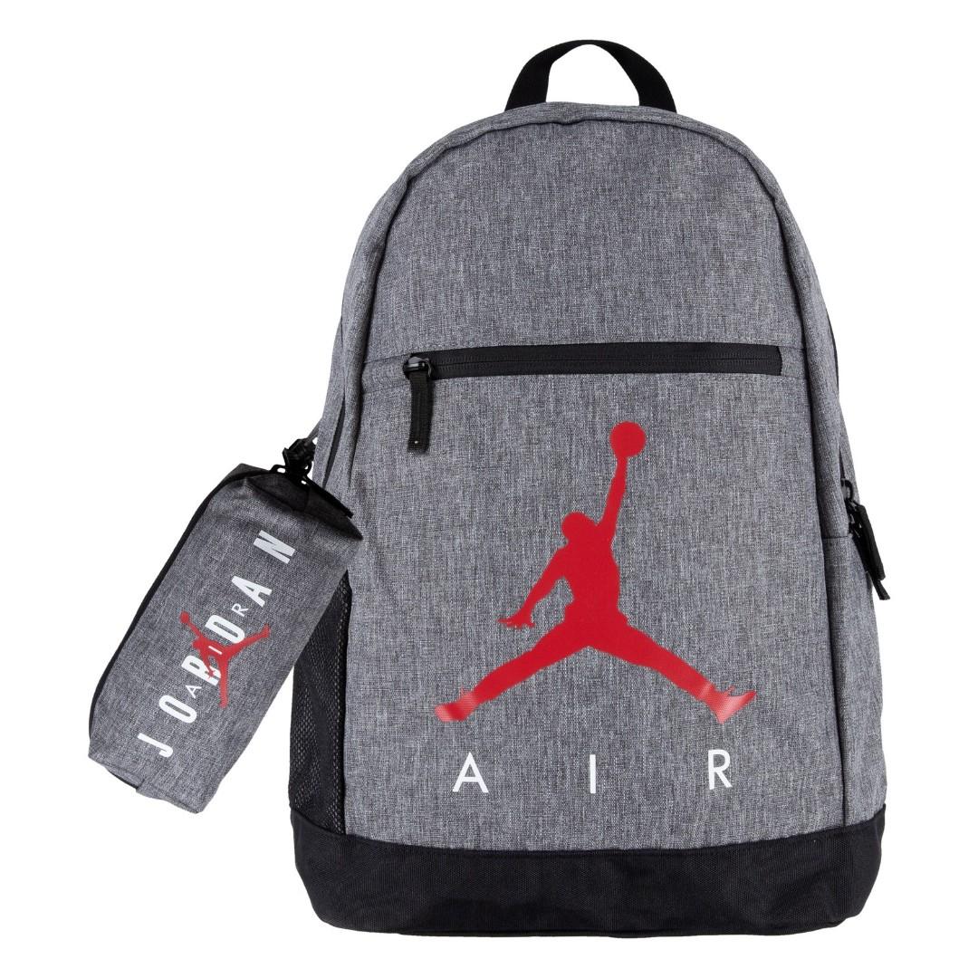 air jordan backpack grey