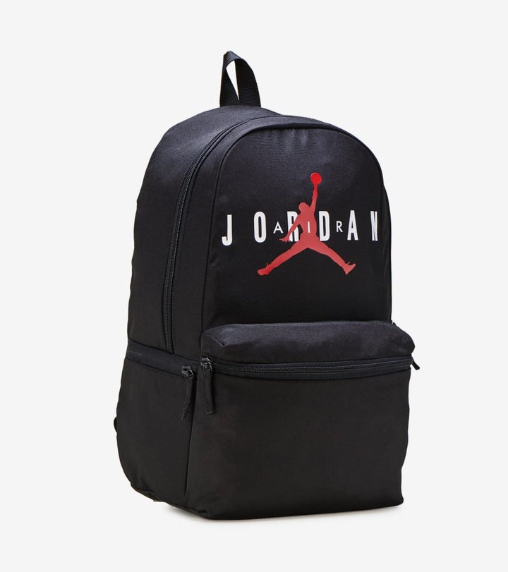 Nike Air Jordan Jumpman Logo HBR Backpack Black Red Sling Crossbody Bag ...