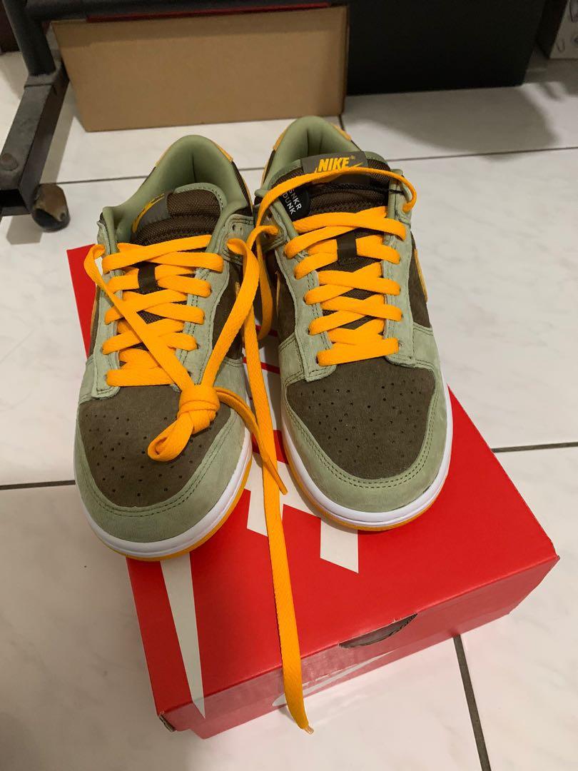 NIKE / Dunk Low SE Shoes Sneakers / Dusty Olive / DH5360-300