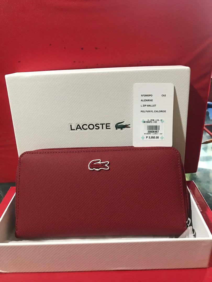 Lacoste wallet lazada outlet