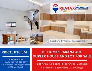PDM014 - BF Homes Duplex House and Lot For Sale