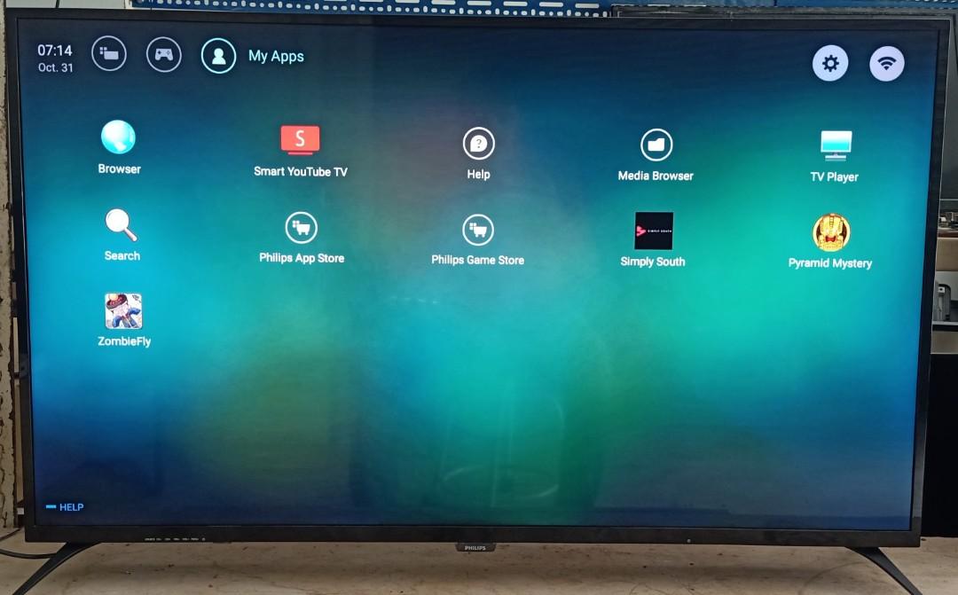 Philips 4k ultra slim Smart 50 inch, TV & Home Appliances, TV ...