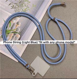 Phone Straps (Light Blue) *Fit any phone model