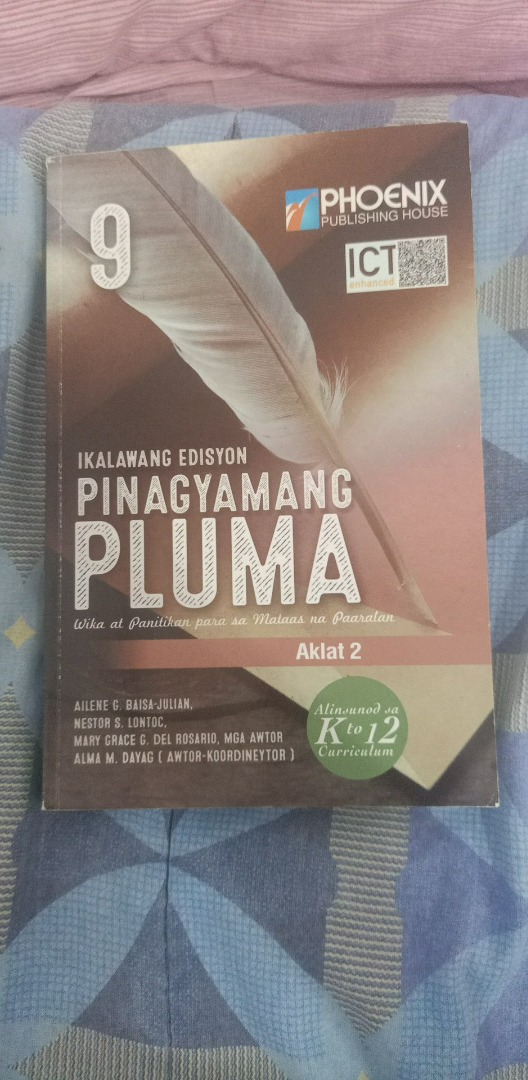 Pinagyamang Pluma Aklat 2 By Phoenix Publishing House (Grade 9 ...