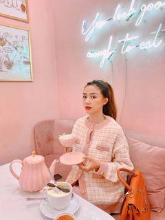 PINK CARDIGAN