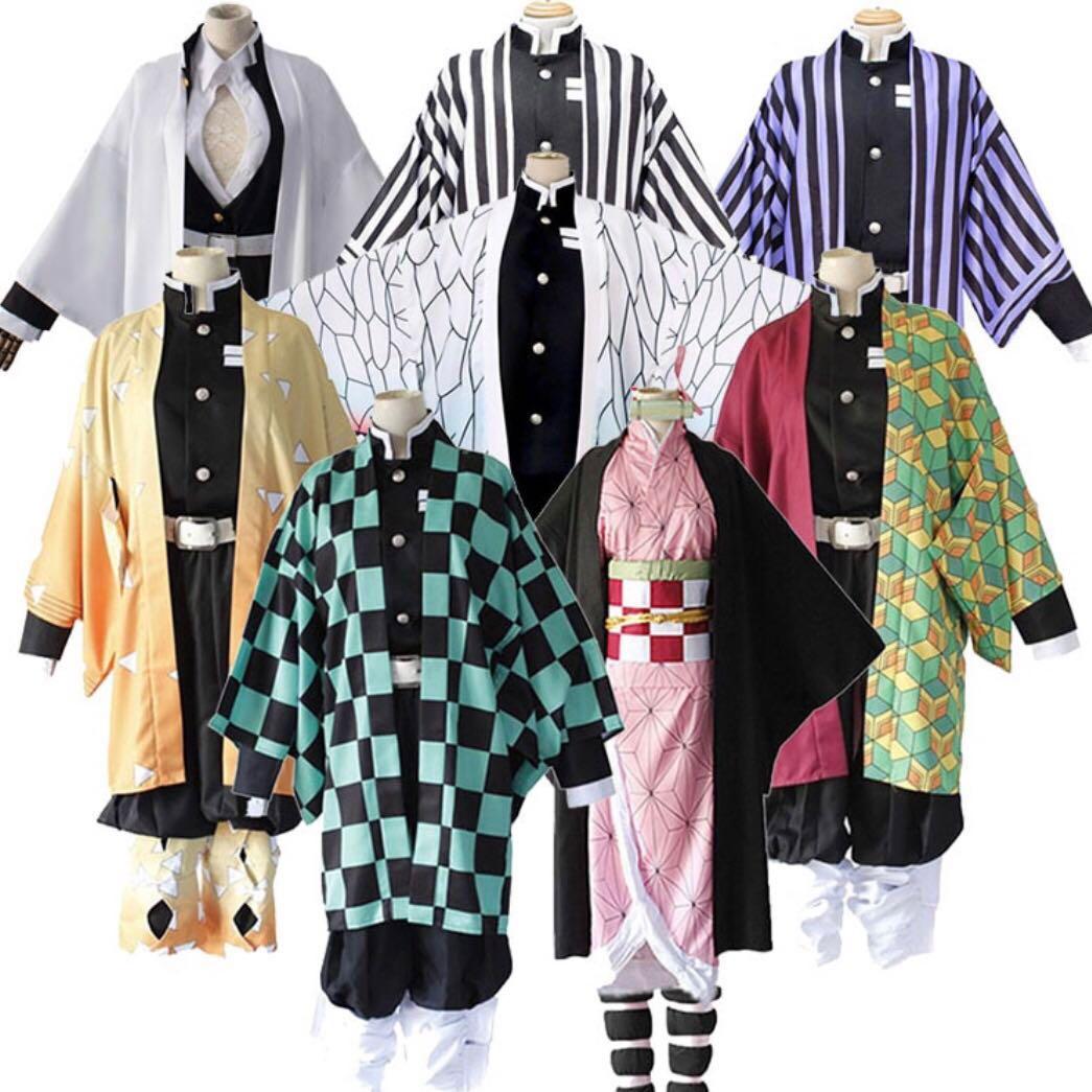 PO demon slayer cosplay kimono jacket (kimetsu no yaiba kny), Hobbies ...