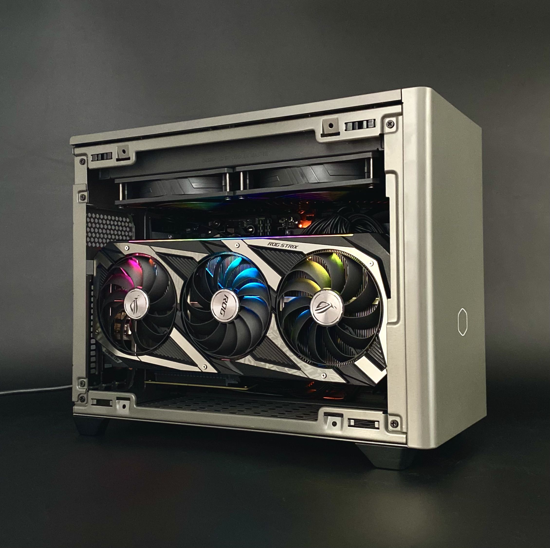 POLYGON SHOWCASE Asus strix 3080 + Ryzen 7 5800x custom pc gaming pc ...