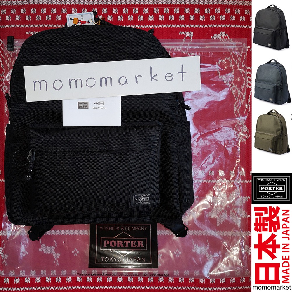 售罄 sold out 實物相 PORTER 12 inch computer backpack 12 吋電腦背囊 daypack 防撥水手挽 ...