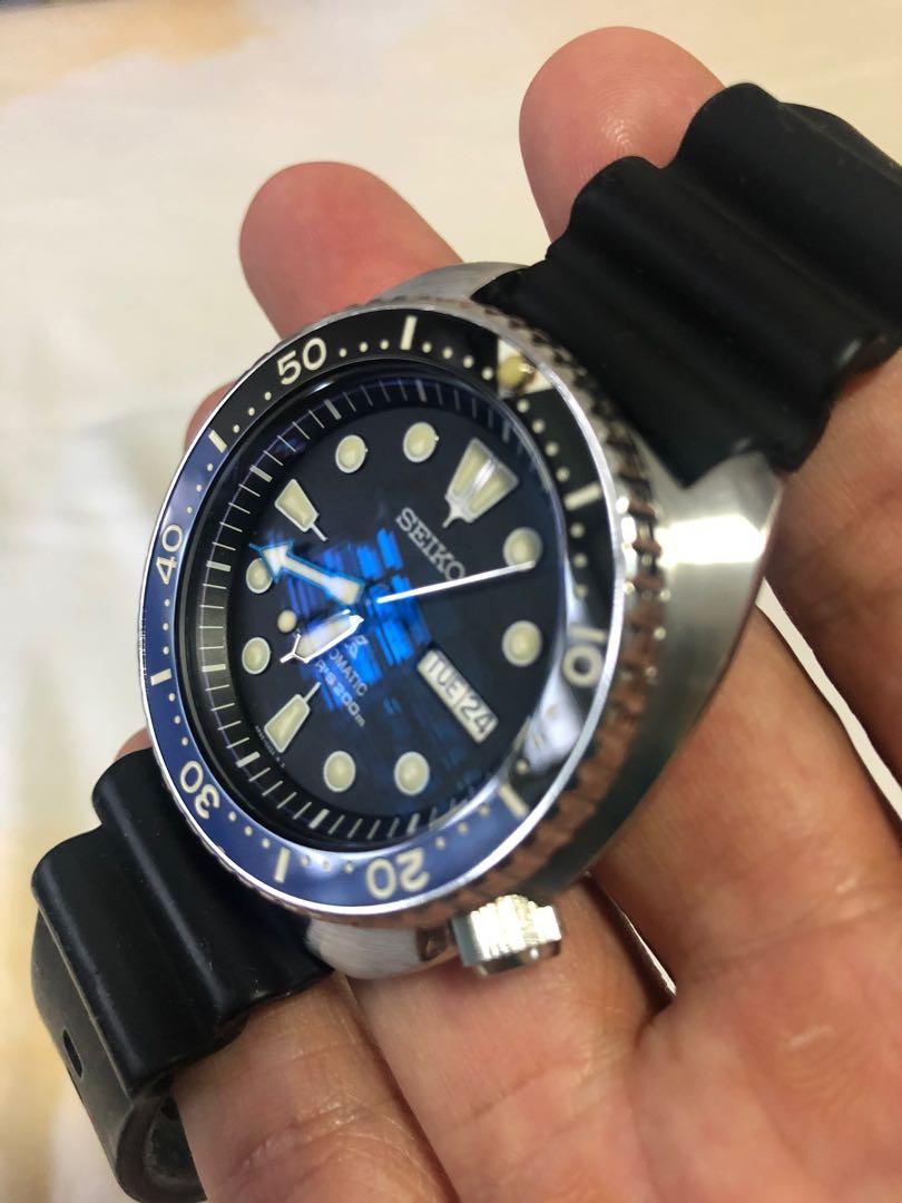 FS: Seiko Save The Ocean Turtle SRPC91 on Strapcode Angus Jubilee