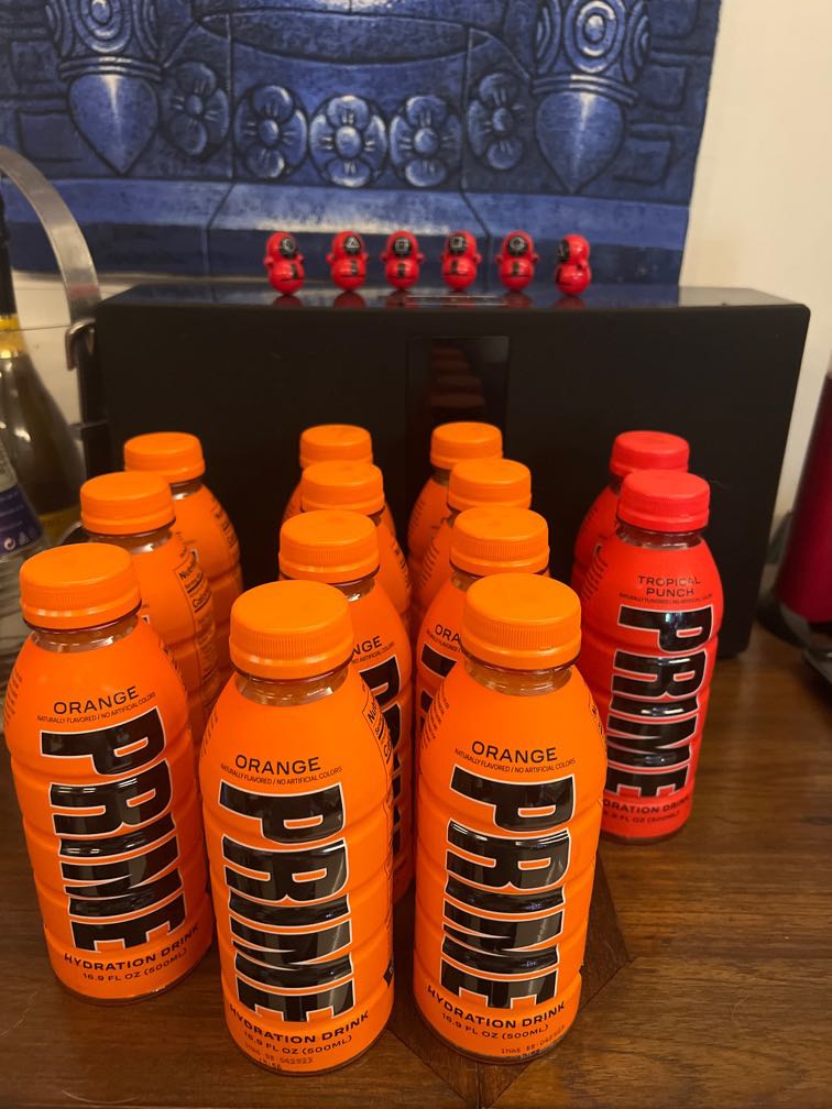 Prime Hydration energy drink by KSI and Logan Paul, Food & Drinks