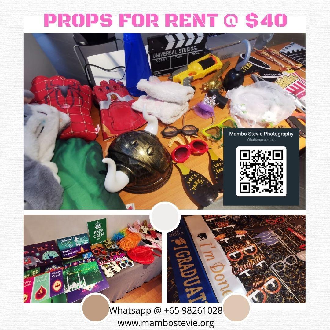 Props for Rental for your photobooth events parties birthday corporate ...