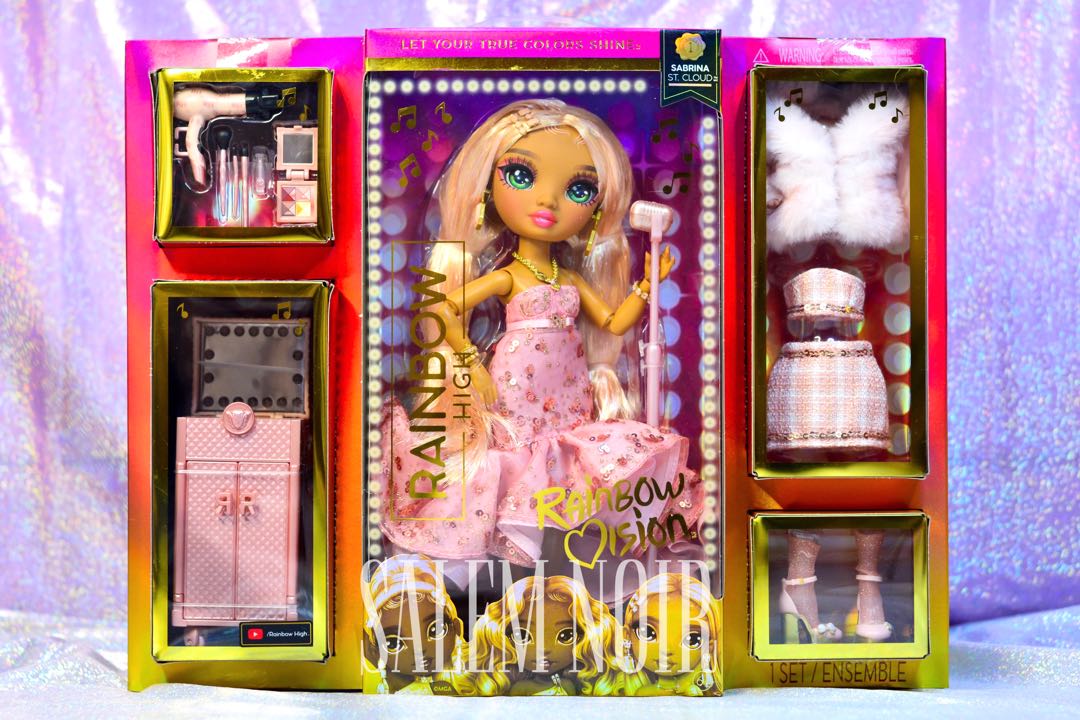 Rainbow High Rainbow Vision Rainbow Divas Sabrina St. Cloud doll, Hobbies &  Toys, Toys & Games on Carousell