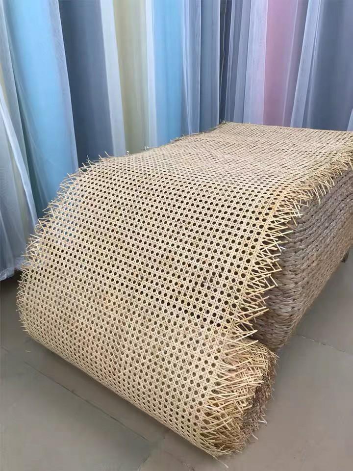 Rattan woven sheet rattan webbing material for cane furniture