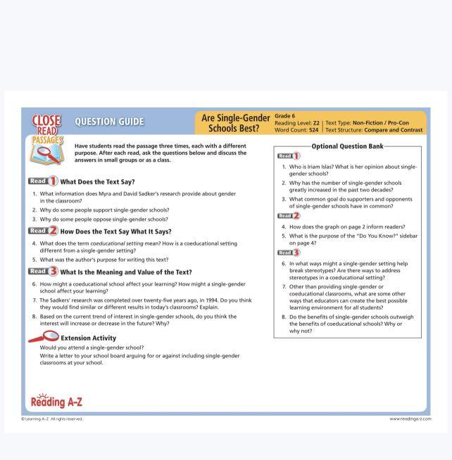 Reading Report Raz Raz well selected 300+ reading comprehension articles, Hobbies & Toys ...