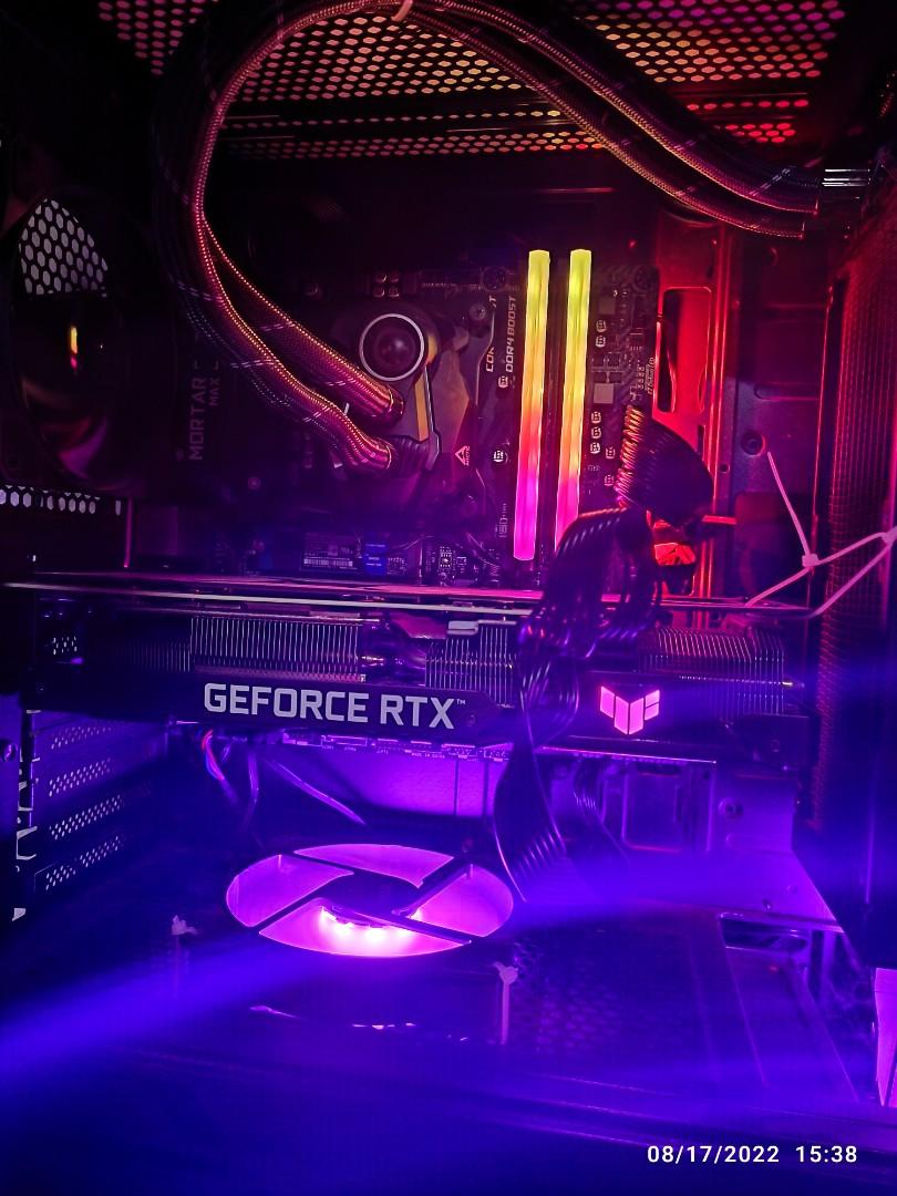 ryzen 5 3600 rtx 3070 ti benchmark
