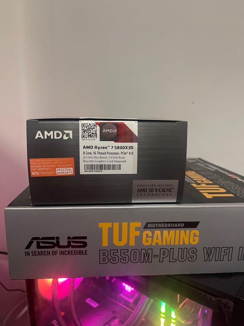 Ryzen 7 5800x3D RX 6700 XT 16GB DDR4 3600hz, Computers & Tech, Desktops ...