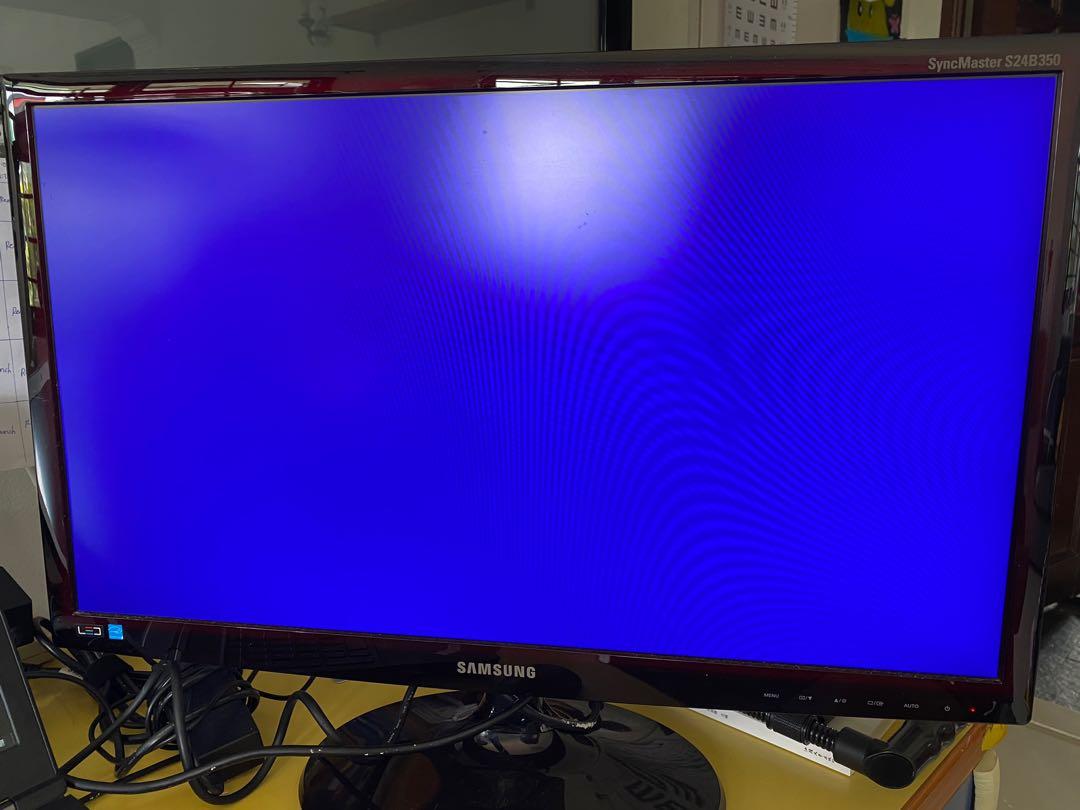 Samsung Monitor SyncMaster S24B350, Computers & Tech, Desktops on Carousell