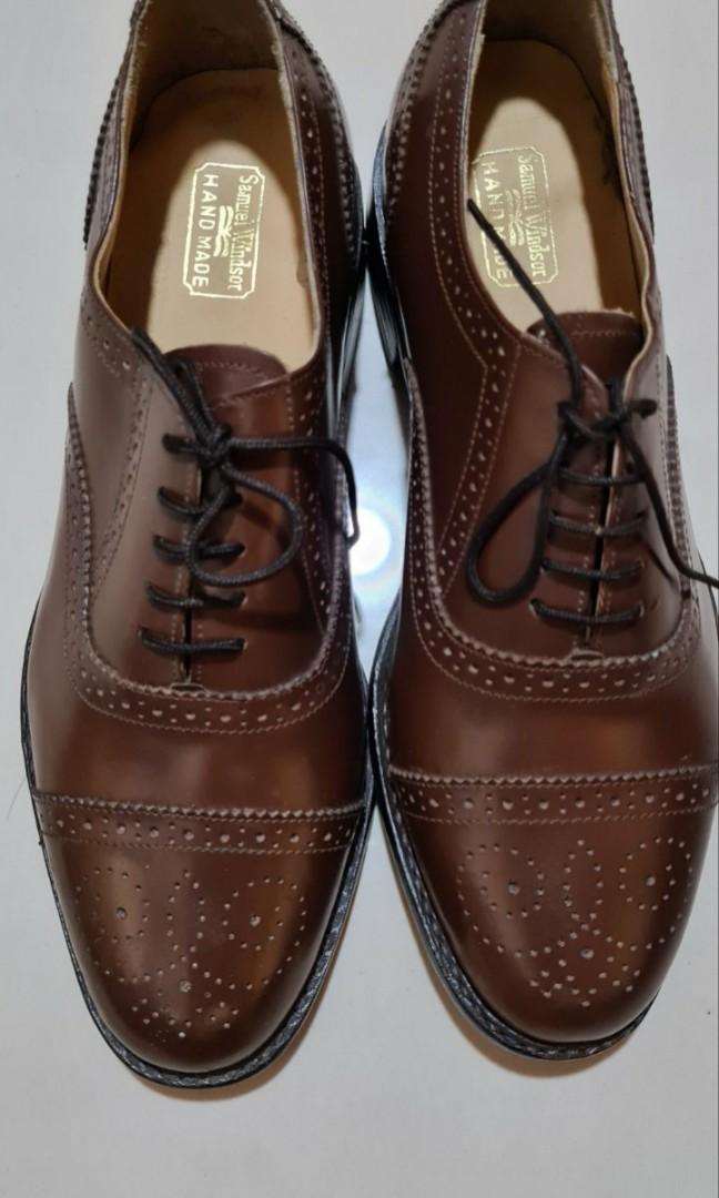 Samuel Windsor Brogues Men s Fashion Footwear Dress Shoes on