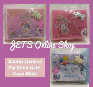 Sanrio Characters Partition Care Case Wide