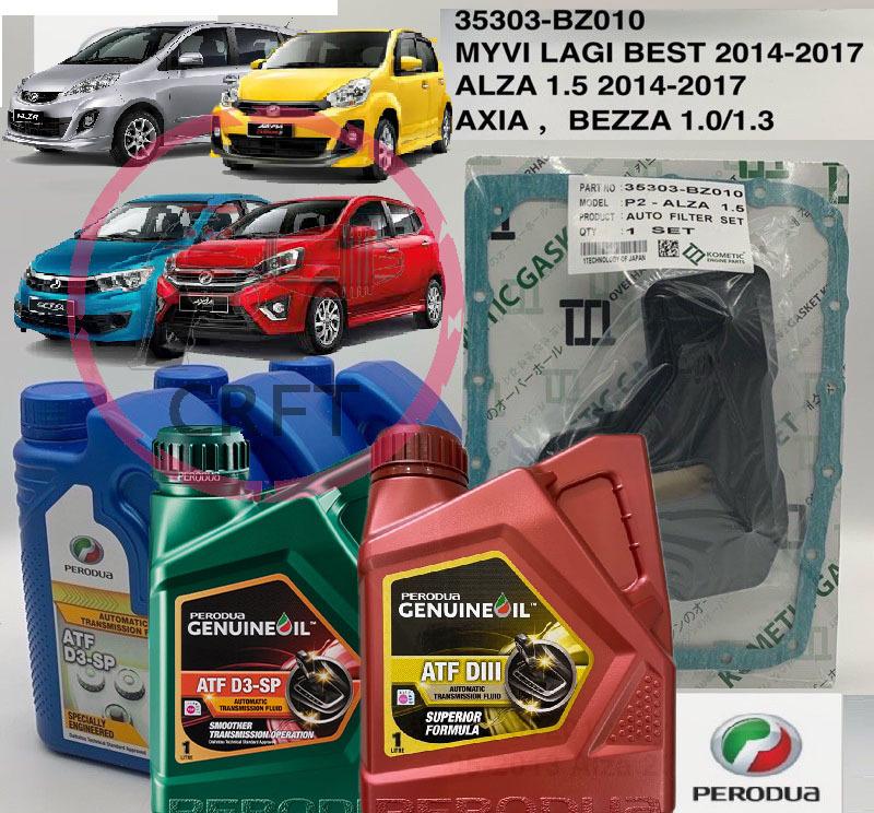 SC493 Minyak gearbox Automatic PERODUA ATF D3-SP DIII-SP with Auto ...