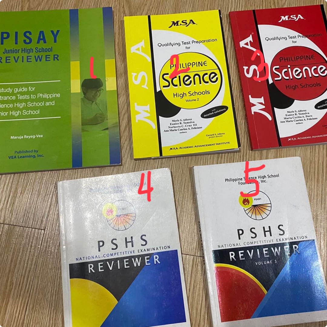 Science High School Reviewer, Hobbies & Toys, Books & Magazines