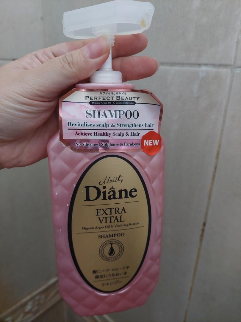 Shampoo Diane Pink Extra Vital, Kesehatan & Kecantikan, Perawatan Rambut di Carousell