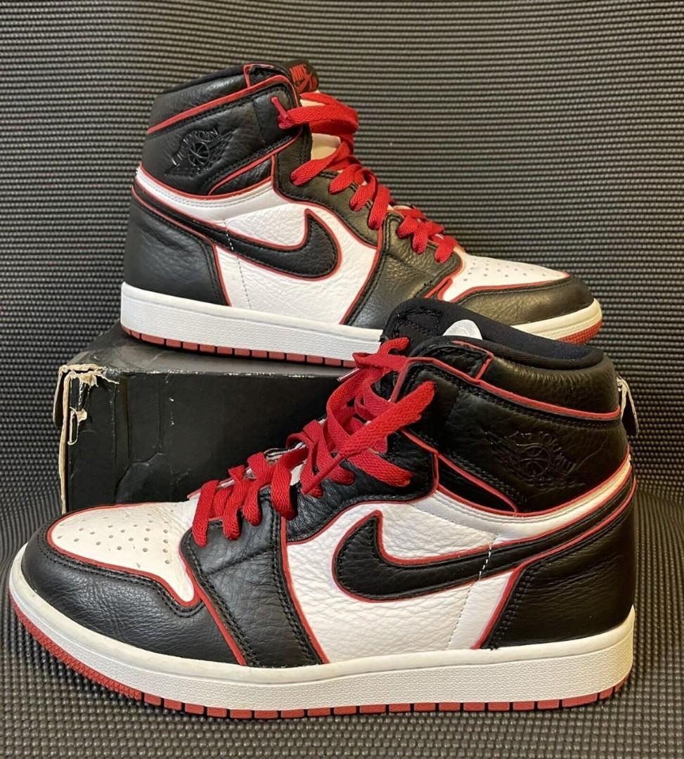 Size 10 Jordan 1 Retro High OG Bloodline 2019 Men s Fashion
