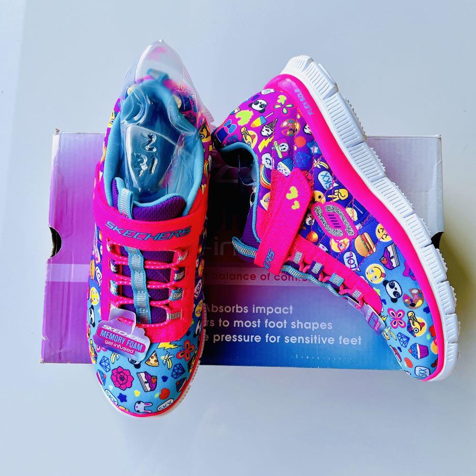 Skechers emoji shoes top
