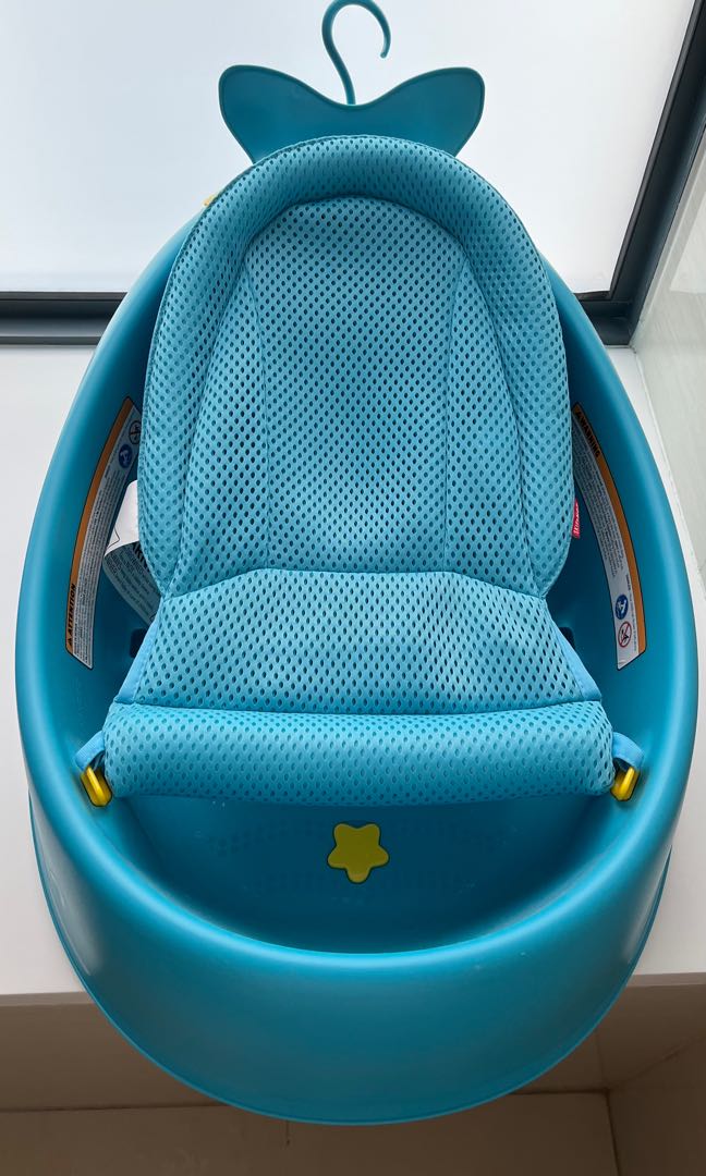 Skip hop moby smart sling 3 stage baby bath tub, Babies & Kids, Bathing