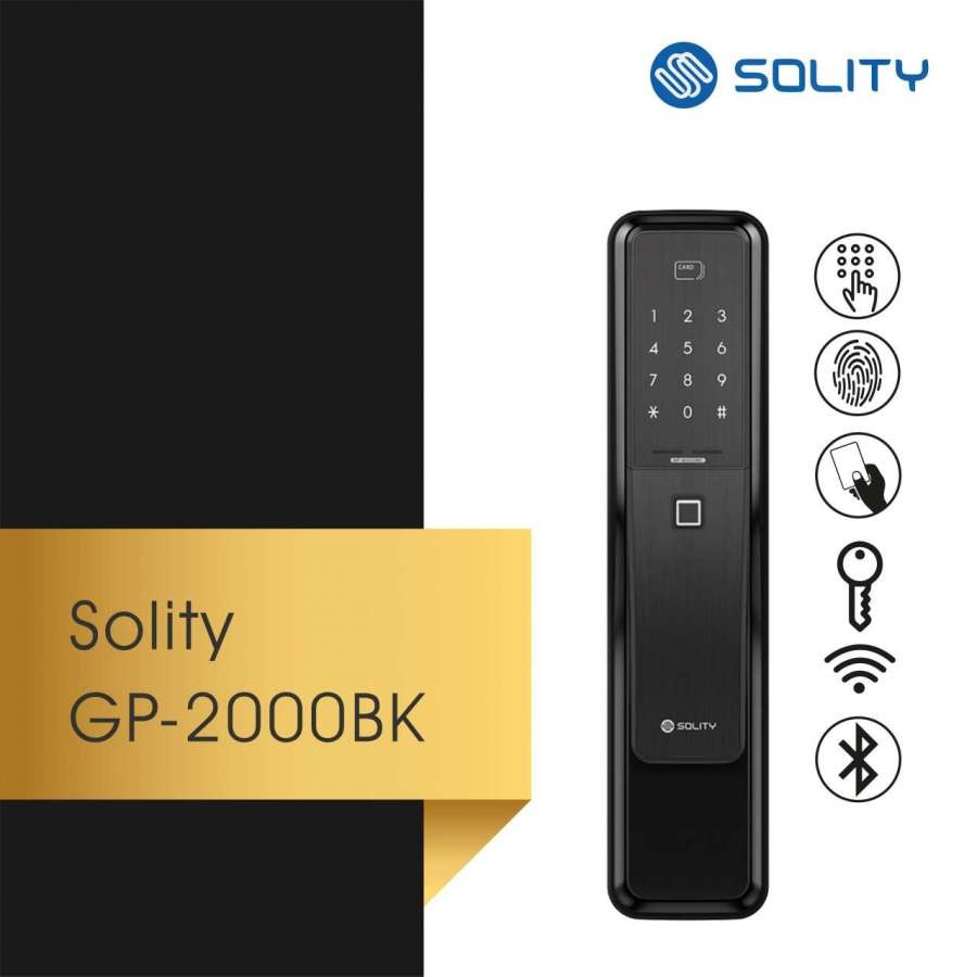 Solity GP-2000BK Digital Door Lock | Solity Digital Lock, Furniture ...