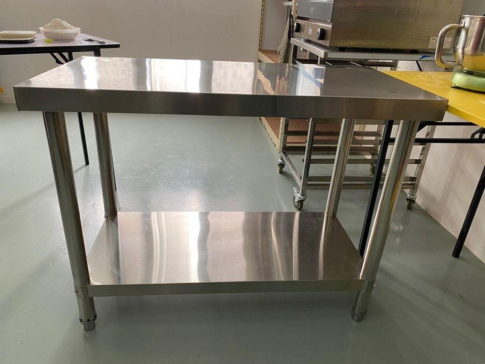 Stainless Steel Working Table Heavy Duty Kitchen Commercial Work