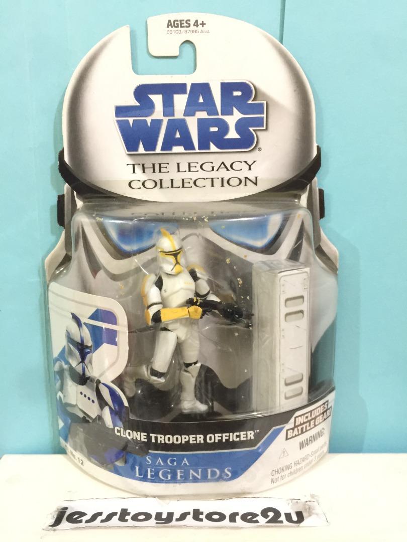 Star Wars Clone Trooper Officer Yellow Saga Legends SL12 Legacy