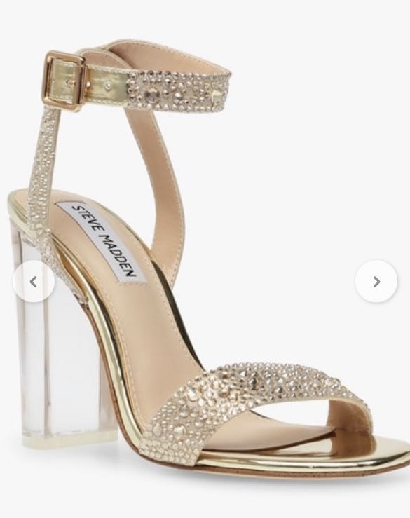 Steve Madden Yuma Rhinestone Sandal size 5.5 Women s Fashion