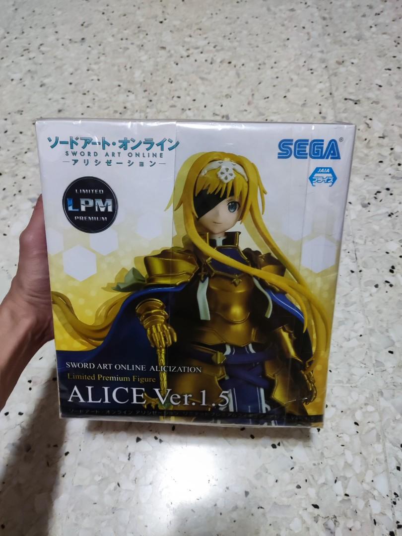 Sword Art Online Alicization Sega LPM Alice Zuberg Anime Figure