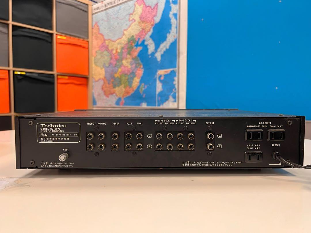 レストア整備済 Technics 70A (SU-9070) プリアンプ