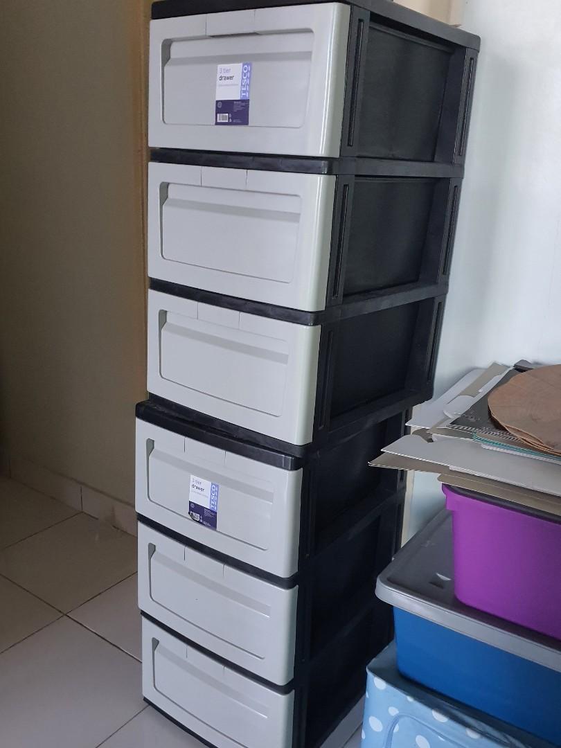 Tesco 3 tier drawer, Furniture & Home Living, Home Improvement