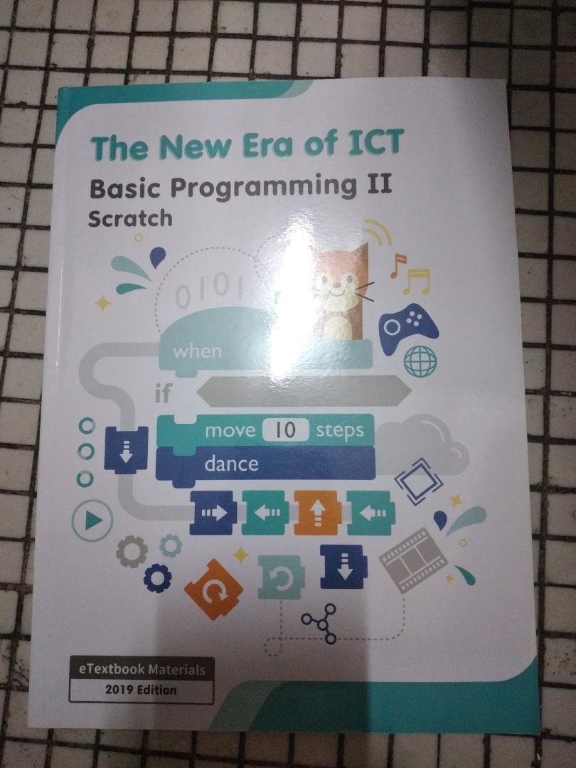 The New ERa of ICT Basic programming II Scratch Textbook, 興趣及遊戲, 書本 ...