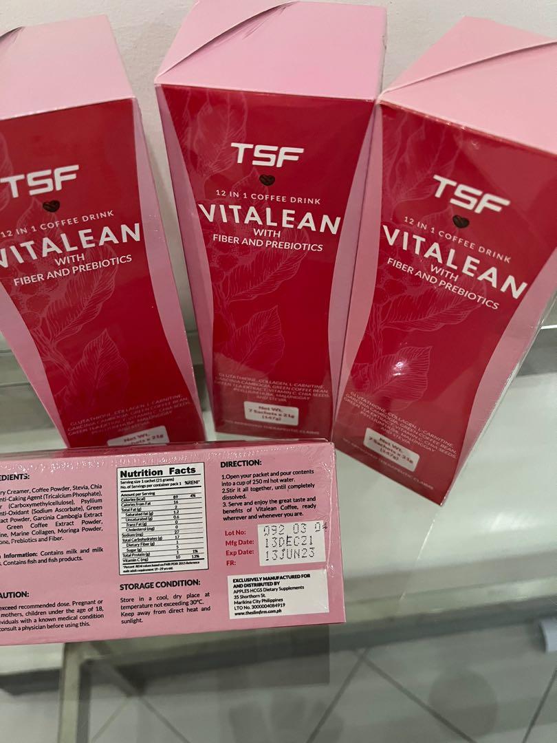 The Slim Firm Vitalean Coffee, Health & Nutrition, Health Supplements