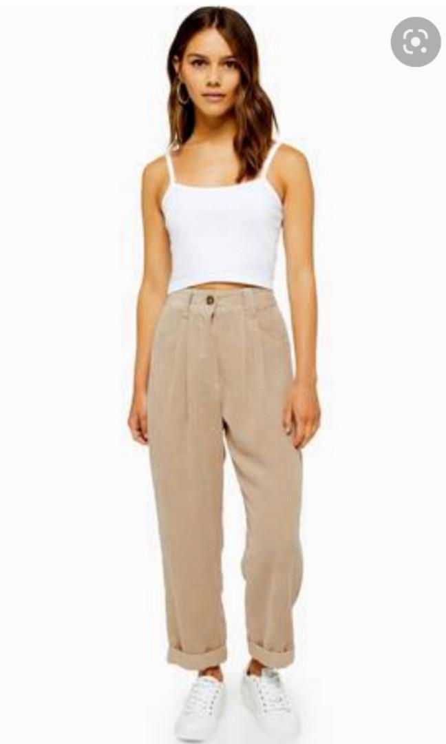 Topshop Corduroy Peg Trousers  Nordstrom  Peg trousers Fashion High  waisted trousers