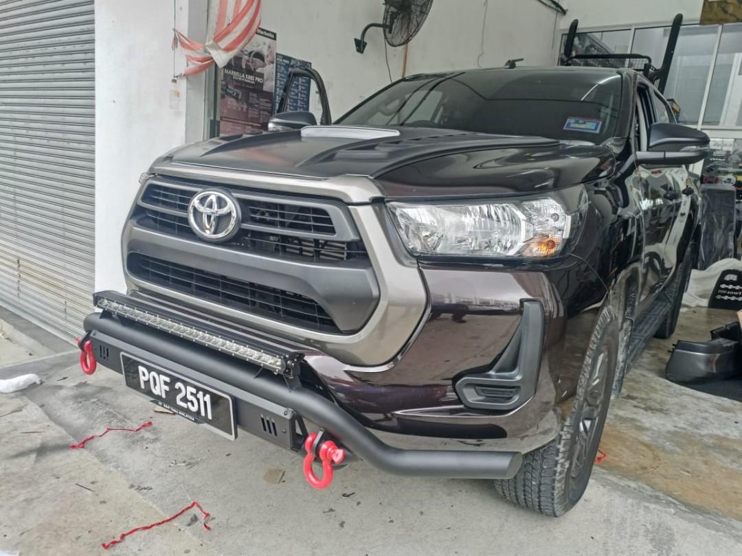 Toyota hilux top front bumper guard