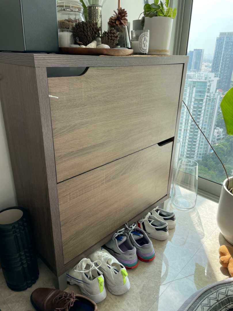 Used shoe rack, Furniture & Home Living, Furniture, Shelves,