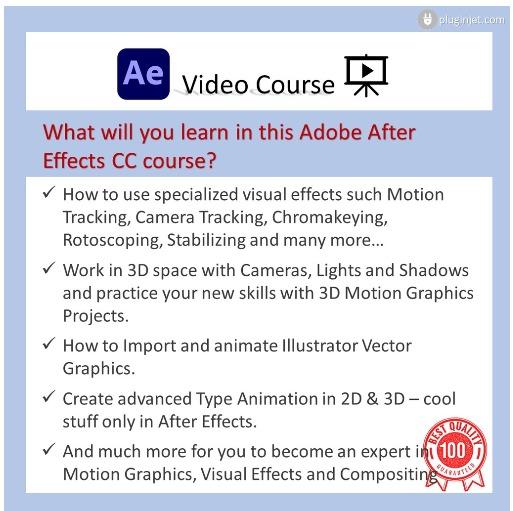 Video Course] Adobe After Effects CC - Beginner To Advanced Training Course  [410 x Step by Step Video Tutorial], Computers & Tech, Office & Business  Technology on Carousell