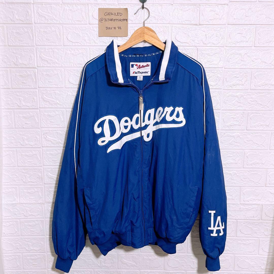 Vintage Majestic LA Dodgers Jacket, Men's Fashion, Coats, Jackets and  Outerwear on Carousell