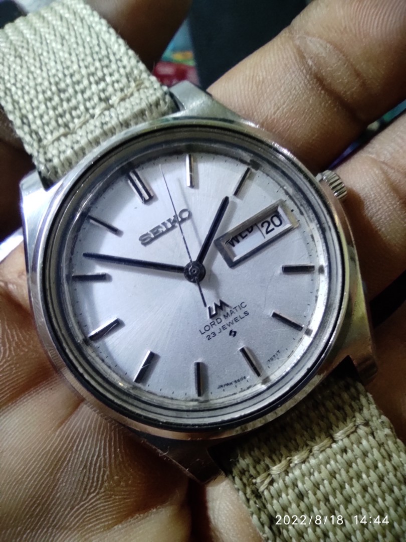 Vintage Seiko Lord Matic, Men's Fashion, Watches & Accessories, Watches on  Carousell