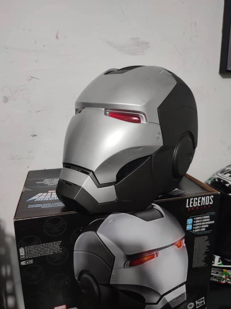 Marvel legends war shop machine helmet