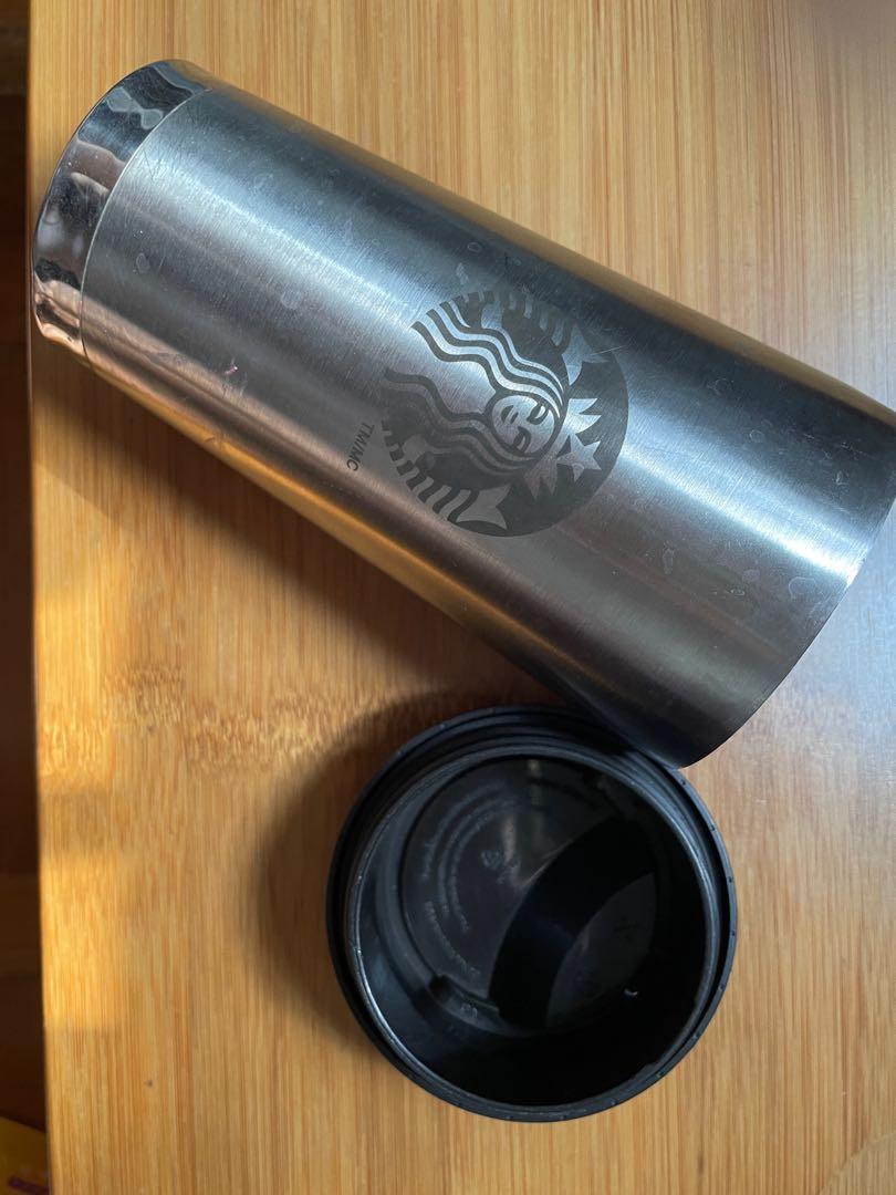 WELL USED Authentic Starbucks tumbler, Furniture & Home Living