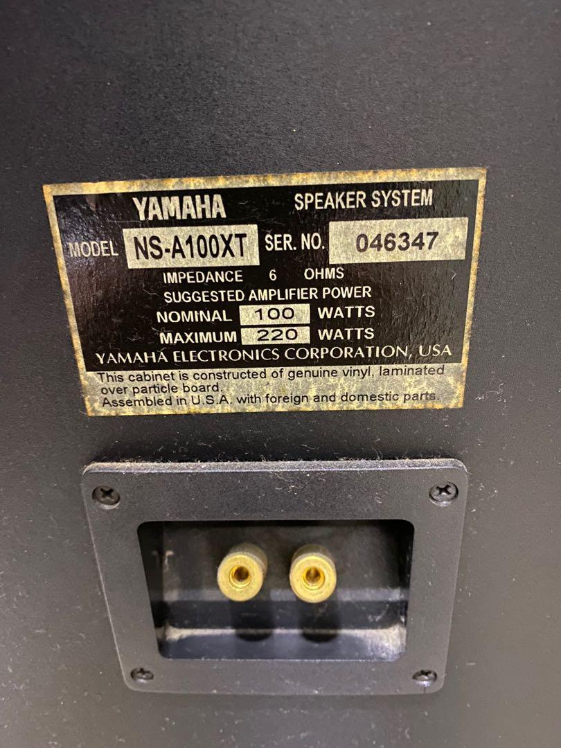 Yamaha NSA100XT tower speaker, Audio, Soundbars, Speakers & Amplifiers
