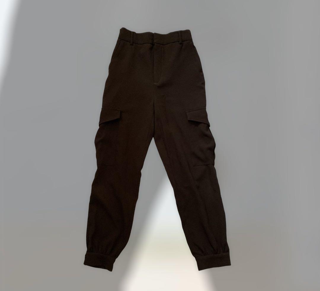 Zara belted cargo trousers cheap